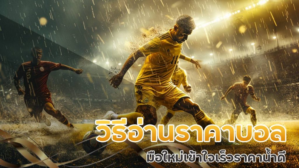 วิธีอ่าน ราคาบอล มือใหม่